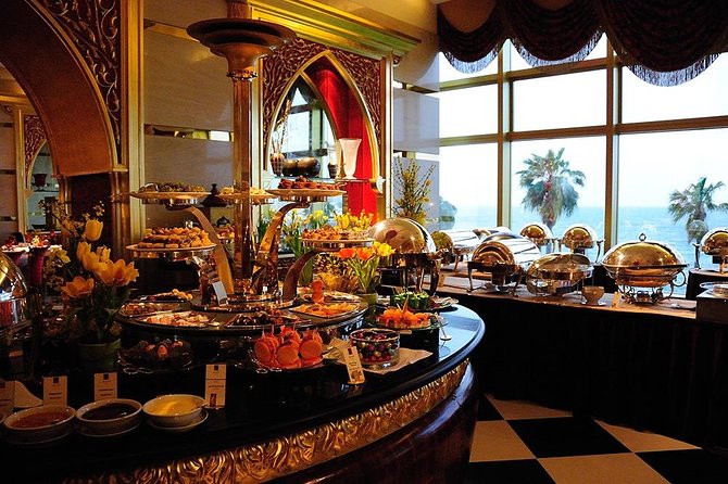 Discover Dubai by Night With Dine Experience at Burj Al Arab - Dining at Al Iwan in Burj Al Arab