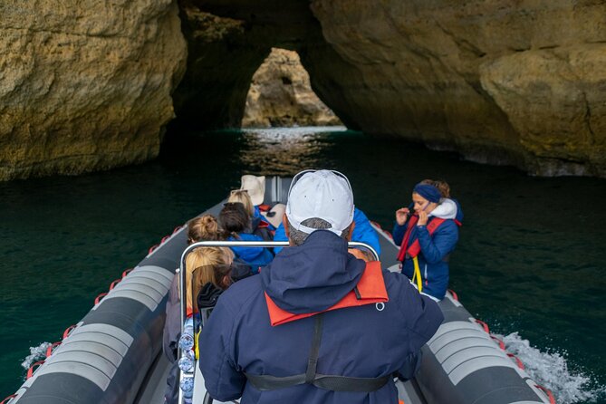 Dolphins & Caves on Rib Boat - Language Options