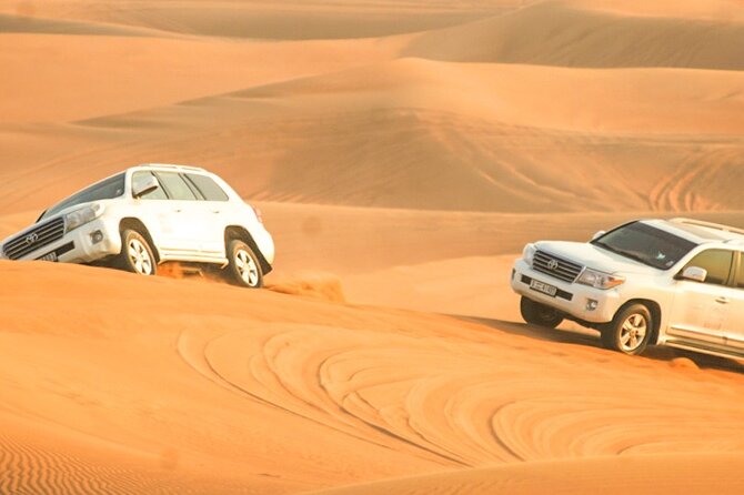 Dubai Desert Safari Red Dune: BBQ, Camel Ride & Sandboarding - Evening Entertainment