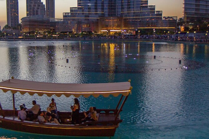 Dubai Fountain Show Lake Ride Tickets - Activity Location and Details