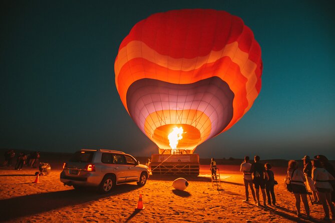Dubai Hot Air Balloon With Breakfast Camel Ride & Falcon Show - Additional Details