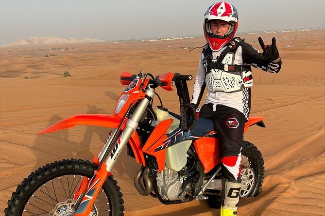 Dubai: KTM Desert Dirt Bike Ride Motocross - Participant Requirements