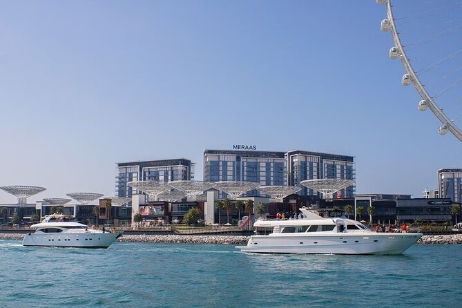Dubai Marina Luxury Yacht Enjoy It & Breakfast - Inclusions