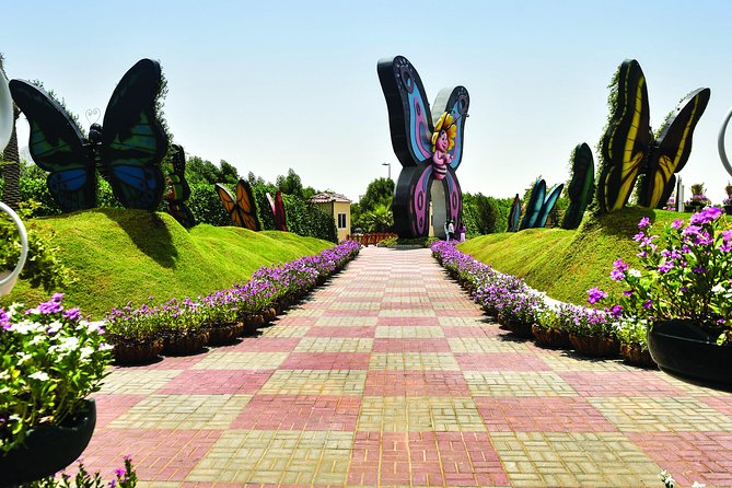 Dubai Miracle & Butterfly Garden Tour With Private Round Trip Transfers - Butterfly Garden Highlights