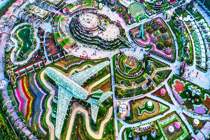 Dubai Miracle Garden Ticket With Dubai City Tour - Dubai Miracle Garden Highlights