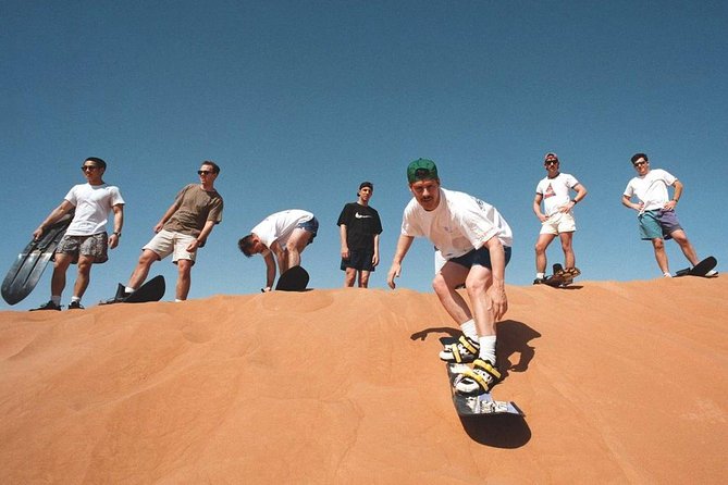 Dubai Morning Safari - Sandboarding Thrills Await