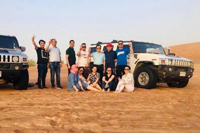 Dubai: Private Hummer Desert Safari Tour With BBQ Dinner - Tour Inclusions