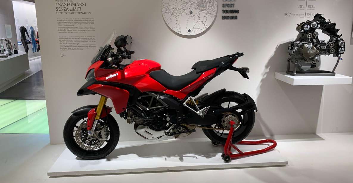 Ducati, Lamborghini Factories+Museums, Ferrari Museum+Lunch - Ducati Museum and Factory Experience
