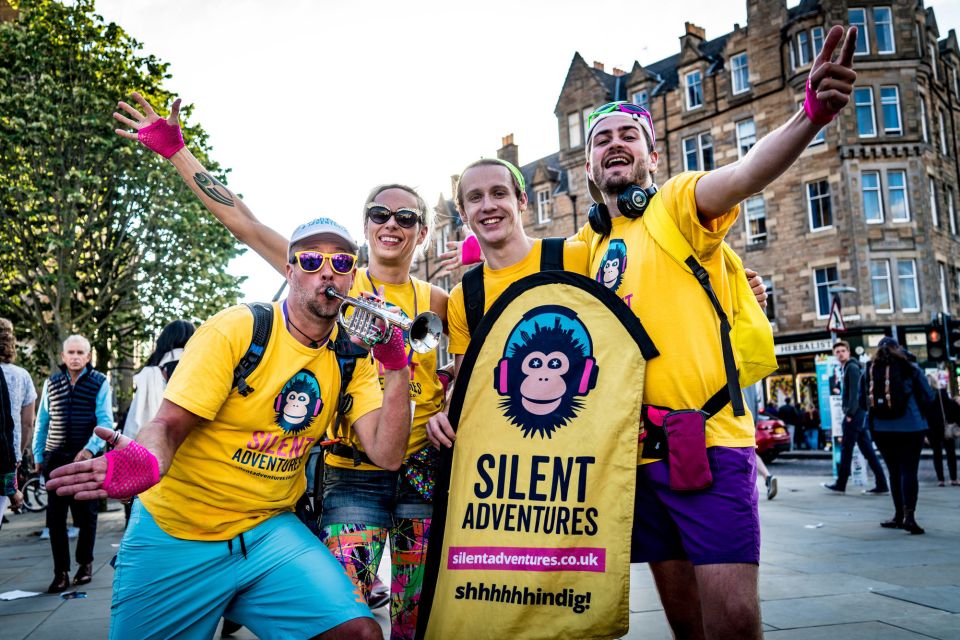 Edinburgh: Silent Disco Adventure Tour - Meeting Point Information