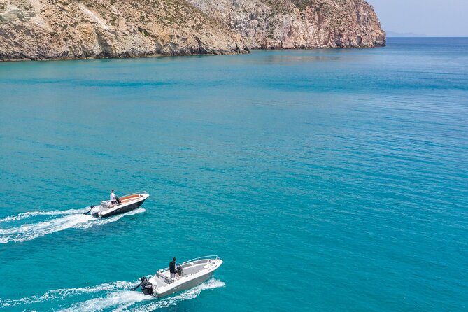 Eldoris Private Boat Rental in Milos - End of Activity
