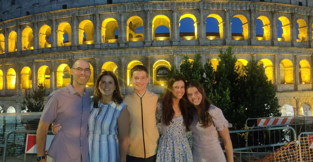 Elegant Rome by Night Tour and Dinner in a Local Restaurant - Activity Description