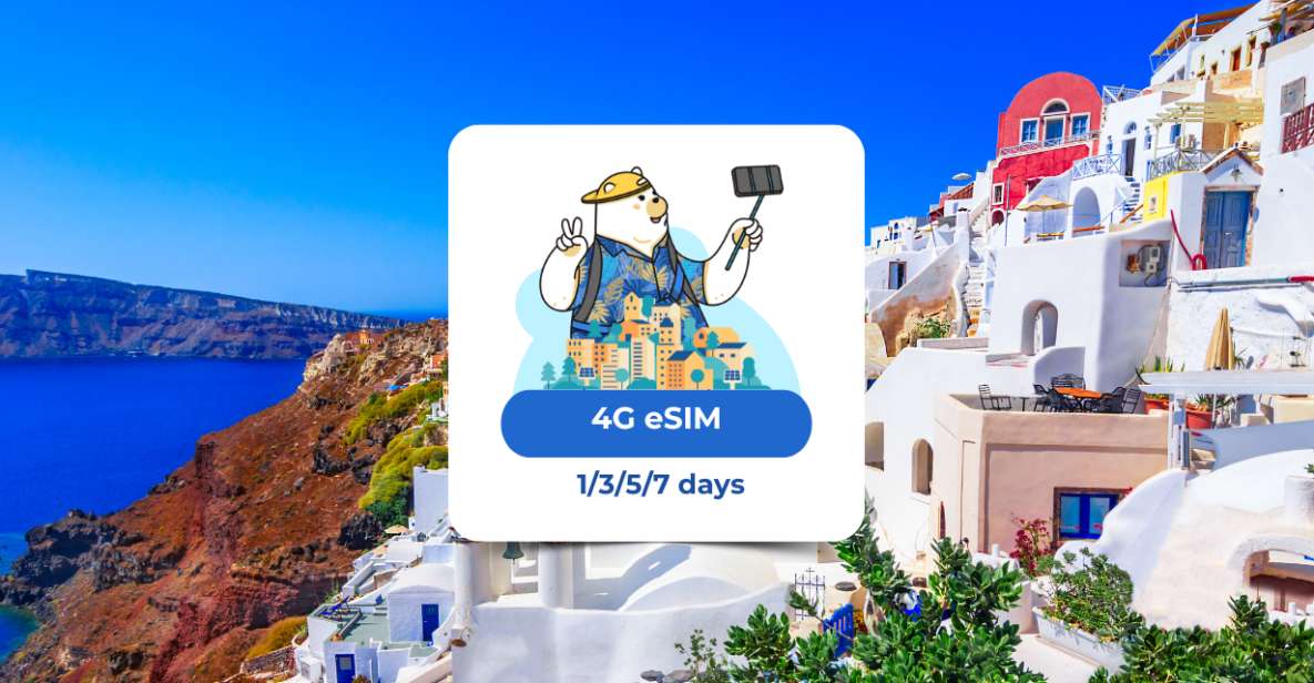 Europe: Esim Mobile Data (40 Countries) 1/3/5/7 Days - Activity and Connectivity Benefits
