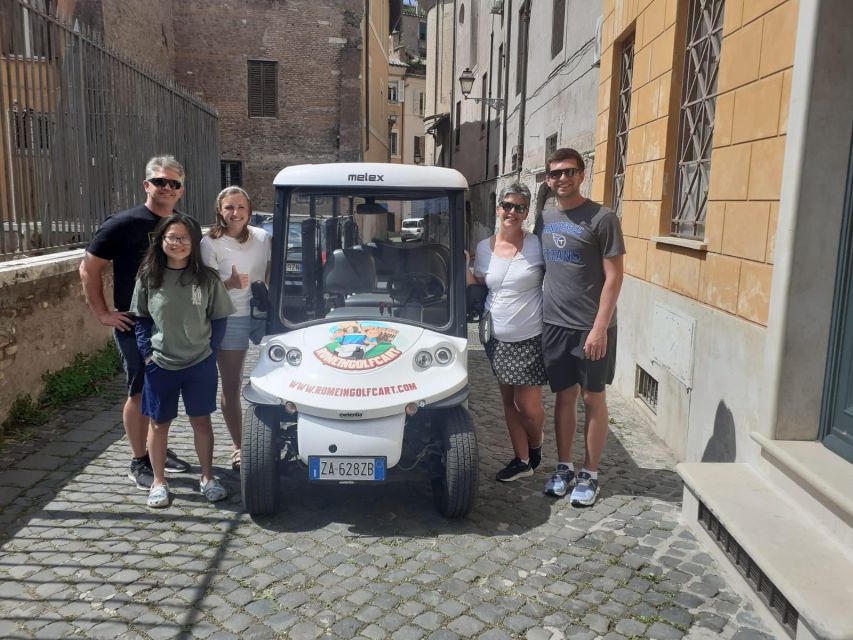 Exclusive Tour of Rome in Golf Cart for Cruisers - Itinerary Highlights
