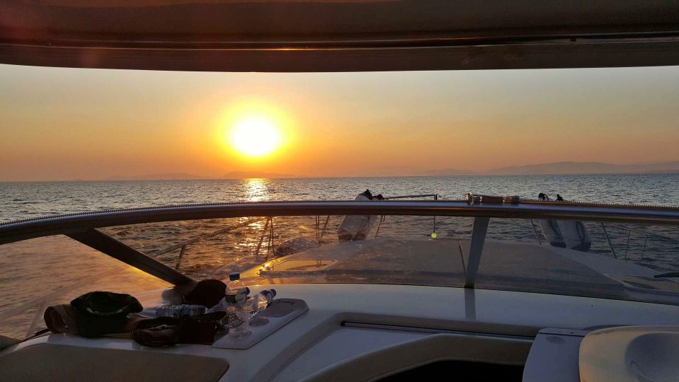 Fira: Private Sunset Cruise With Bbq, Drinks and Hot Springs - Inclusions and Highlights