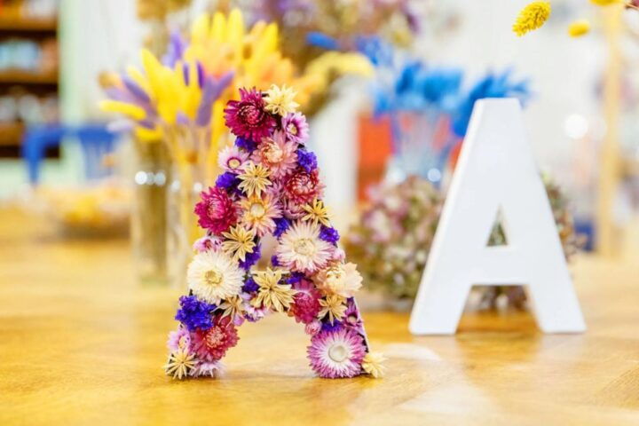 Floral Letters Making Workshop in Paris - Location and Provider