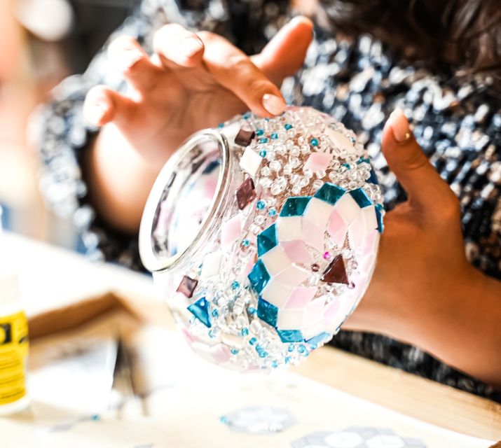 Fortitude Valley: Mosaic Lamp Making Workshop - Experience Highlights