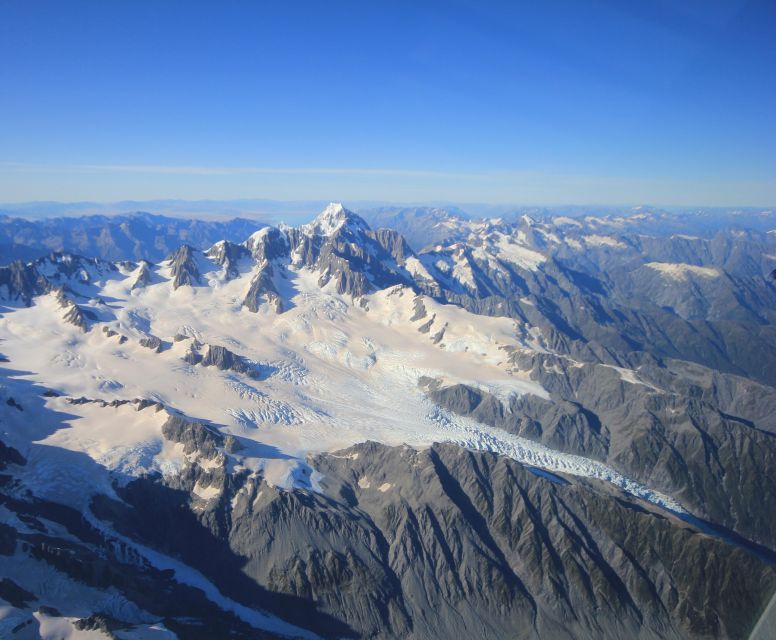 Franz Josef: 30-min Flight Franz Josef & Tasman Glaciers - Breathtaking Glacier Views