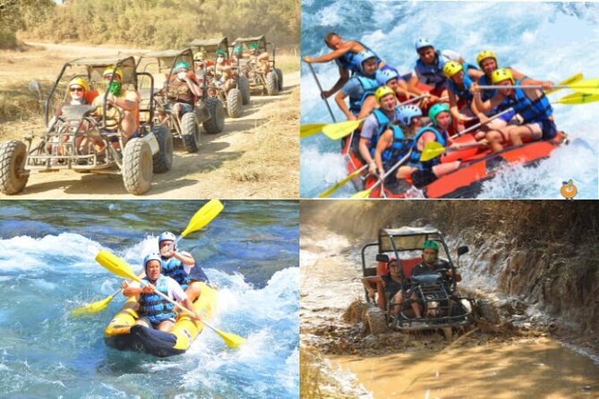 From Antalya, Alanya, Side: Buggy Safari & Rafting Tour - Departure Information