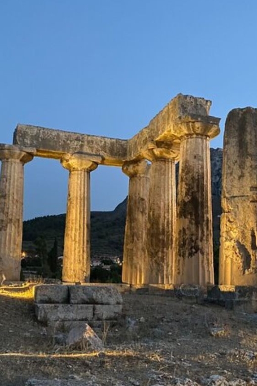 From Athens: Half-Day Ancient Corinth Evening Private Tour - Itinerary