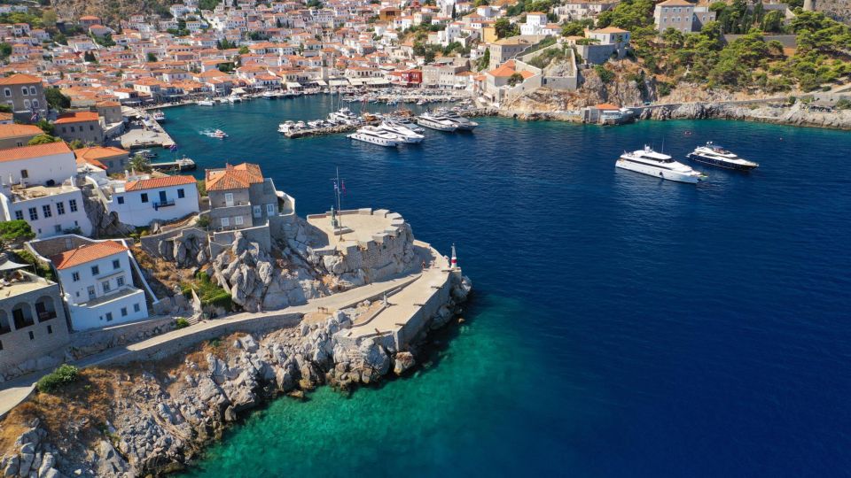 From Athens to Poros and Hydra Islands Private 8H Yacht Tour - Inclusions