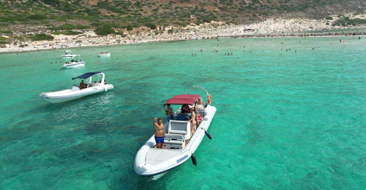 From Chania: Private Balos Bay & Gramvousa Island Boat Trip - Highlights