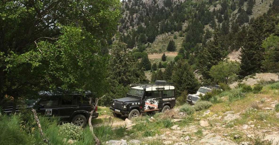 From Chania: White Mountains Land Rover Safari - Exclusions