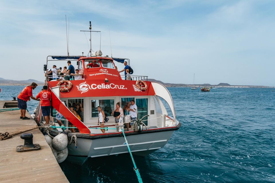 From Corralejo: Round-Trip Ferry Transfer to Lobos Island - Booking Information