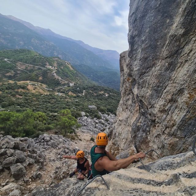 From Estepona: Vía Ferrata De Benalauria Climbing Tour - Highlights