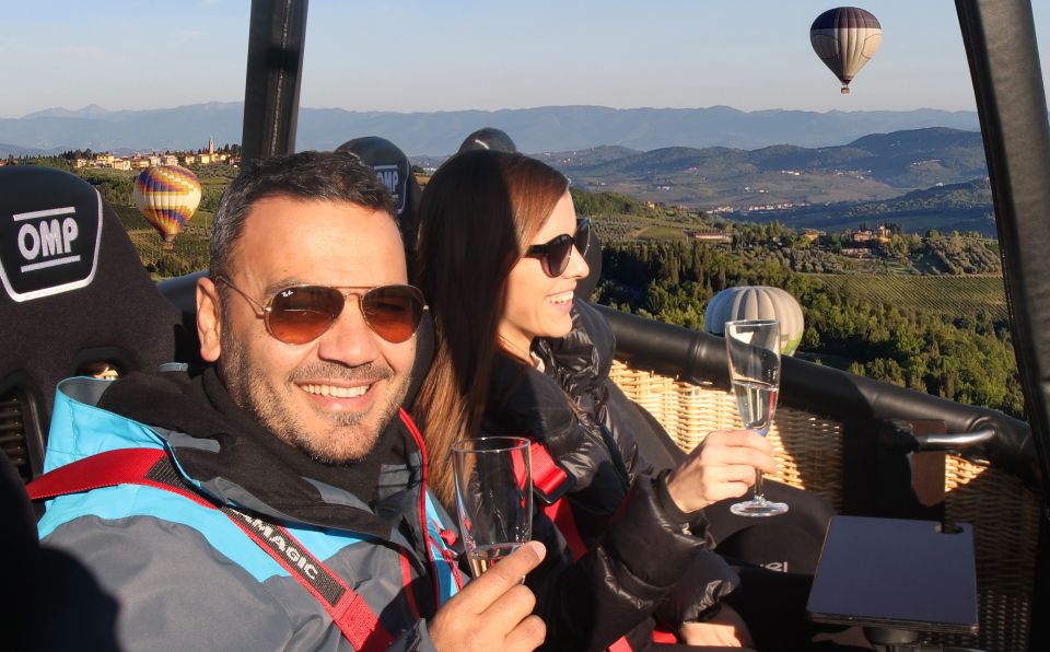 From Florence: Luxury Hot-Air Balloon Ride - Booking Information