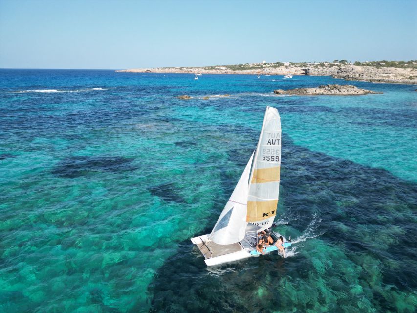 From Formentera: 3-Hour Sailing Tour to Es Palmador - Meeting Point and Sailing Experience