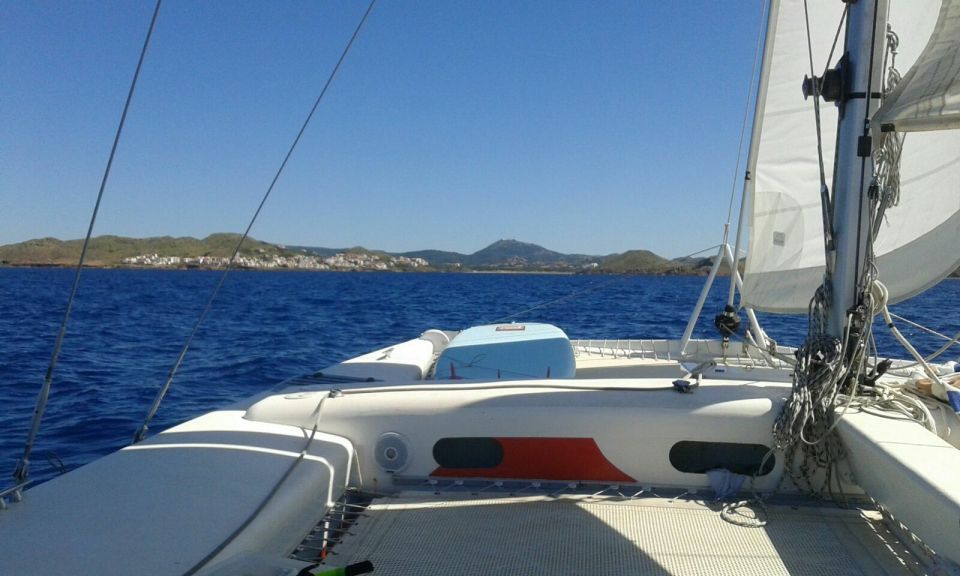 From Fornells: Half-Day Menorca Catamaran Trip W/ Snorkeling - Small Group Experience and Cancellation Policy