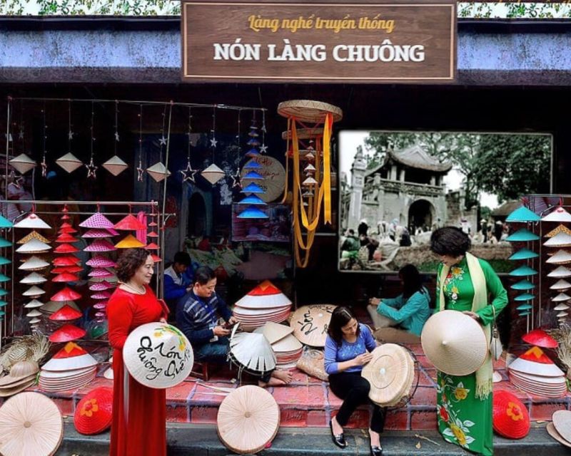 From Hanoi: Day Trip to 5 Traditional Handicraft Villages - Conical Hat Artistry