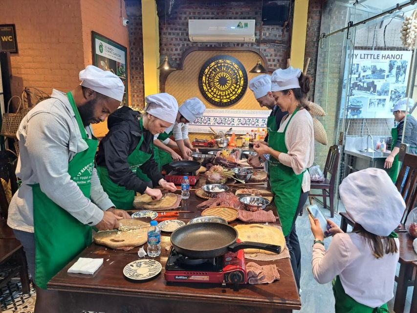 From Hanoi: Vietnamese Cooking Class & Local Market Tour - Experience Highlights