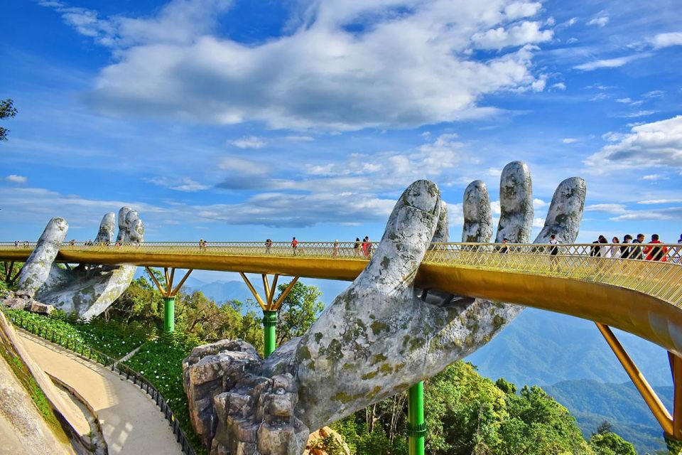 From Hoi An: Golden Bridge, Marble Mountains, Hai Van Pass - Visiting Ba Na Hills