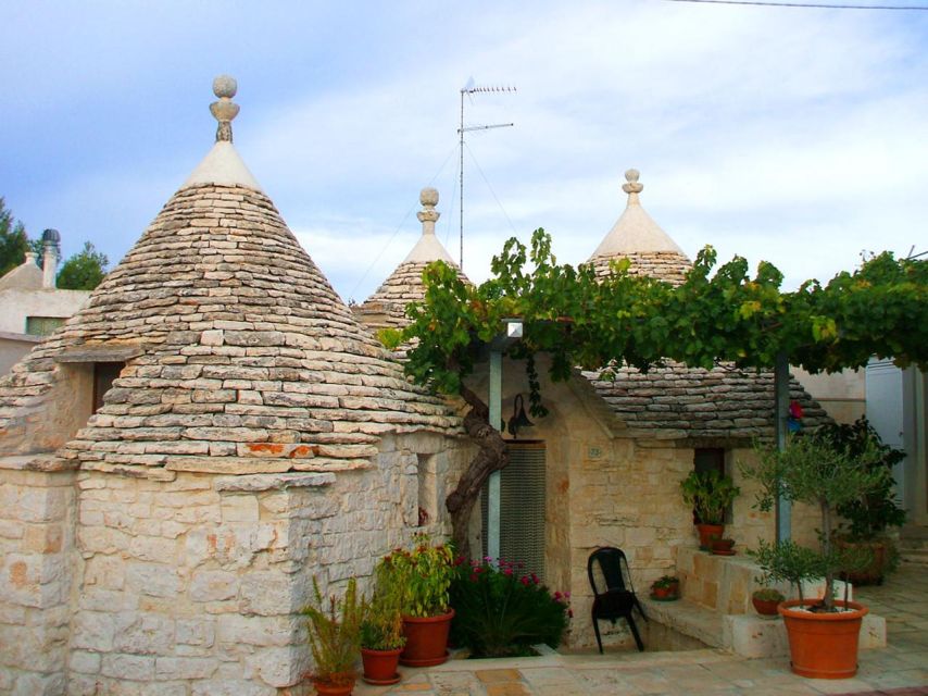 From Lecce: Alberobello Trulli Private Day Tour - Booking Information