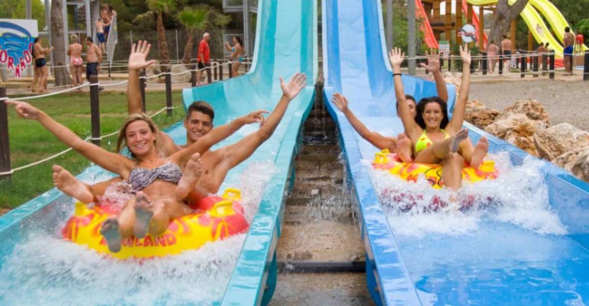 From Mallorca: Aqualand and Arenal Tickets and Transfer - Activity Highlights