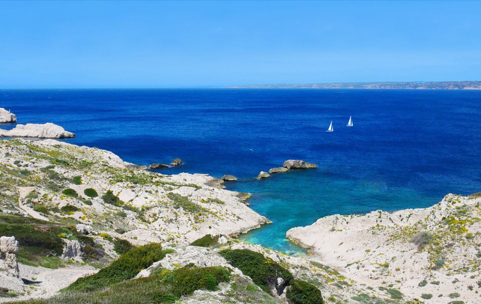 From Marseille: Half-Day Sailing Trip in Frioul Calanques - Experience