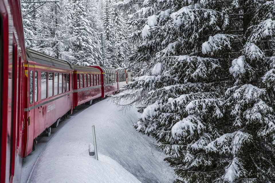 From Milan: Lake Como Cruise, St. Moritz & Bernina Red Train - Itinerary Highlights