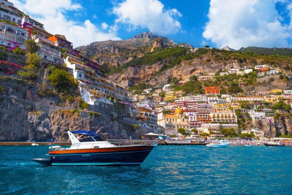 From Naples: Positano & Amalfi Boat Tour With Van Transfer - Inclusions and Activity Description