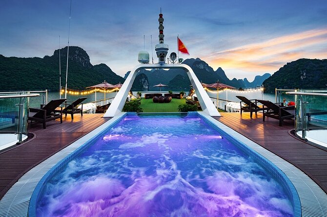 From Ninh Binh Ha Long Bay 2D 1N Deluxe Cruise , Private Balcony - Deluxe Accommodations