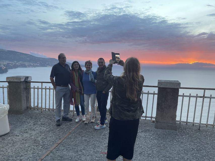 From Positano: Private Sorrento Sunset Tour - Available Languages and Highlights