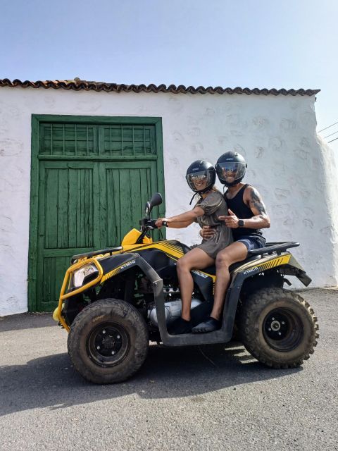 From Puerto De La Cruz: Quad Ride With Snack and Photos - Experience Highlights