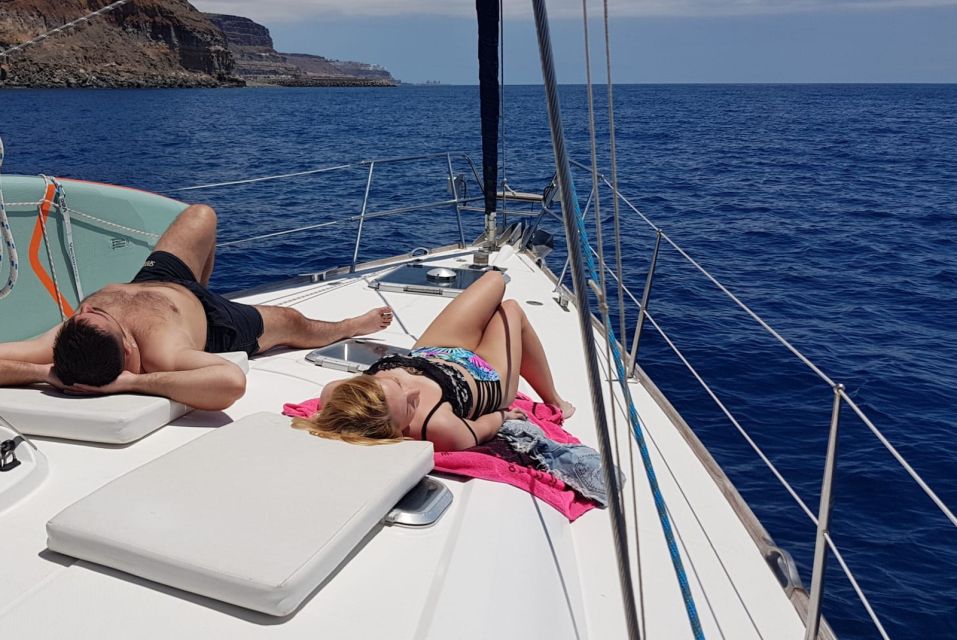 From Puerto De Mogán: Sailboat Trip With Food and Drinks - Sailboat Trip Highlights