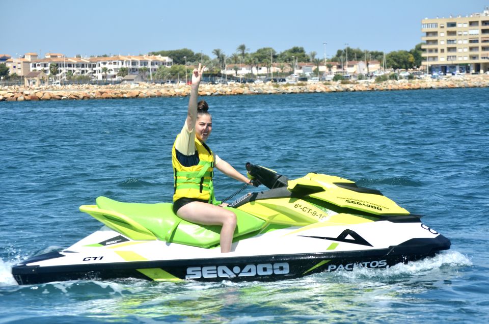 From Torrevieja: Jet Ski Tour Without a License. - Experience Inclusions