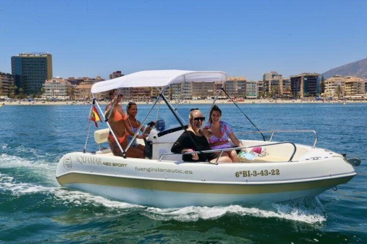 Fuengirola: 1- to 4-Hour Boat Rental - No License Needed - Boat Experience