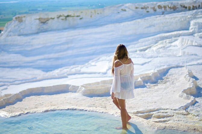 Full Day Pamukkale Guided Tour From Kusadasi With Thermal Pools - Thermal Pools Experience