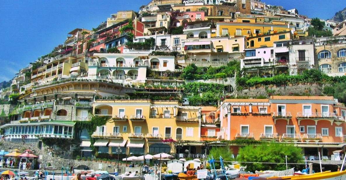 Full-Day Pompeii, Positano & Sorrento Shore Excursion - Itinerary