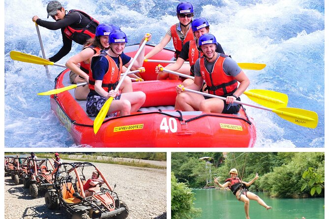 Full Day Rafting, Buggy Safari and Zipline From Alanya and Side - Reviews and Ratings