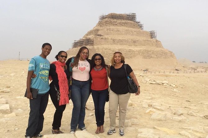 Full-Day Tour From Cairo: Giza Pyramids, Sphinx, Memphis, and Saqqara - Sphinx Encounter