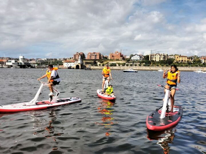 Getxo: Bay of Biscay Guided Water Bike Tour - Activity Highlights